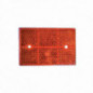 Réflecteur catadioptrique rectangle 120x80 mm Réflecteur catadioptrique rectangle 120x80 mm