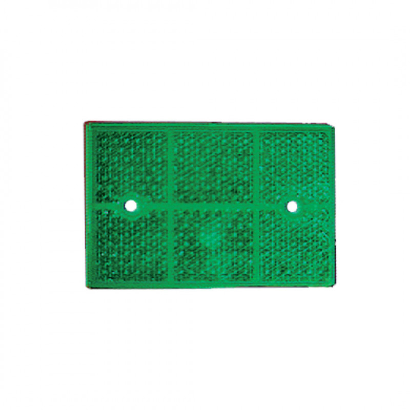 Réflecteur catadioptrique rectangle 120x80 mm Réflecteur catadioptrique rectangle 120x80 mm