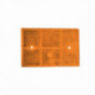 Réflecteur catadioptrique rectangle 120x80 mm Réflecteur catadioptrique rectangle 120x80 mm
