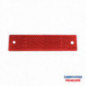 Réflecteur catadioptrique rectangle 180x40 mm Réflecteur catadioptrique rectangle 180x40 mm