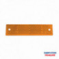 Réflecteur catadioptrique rectangle 180x40 mm