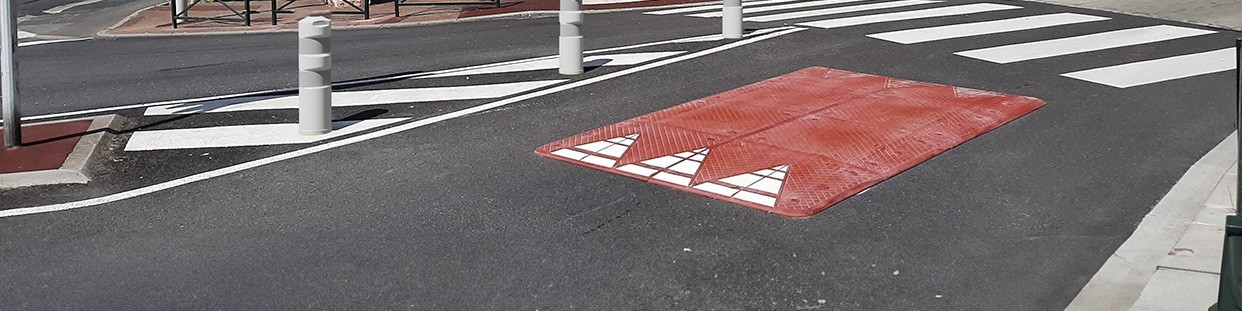 Coussin Berlinois | Ralentisseur Caoutchouc Norme NF