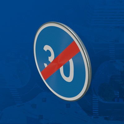 Panneaux fin d'obligation