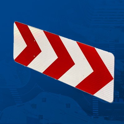 Panneau K8 : signalisation temporaire