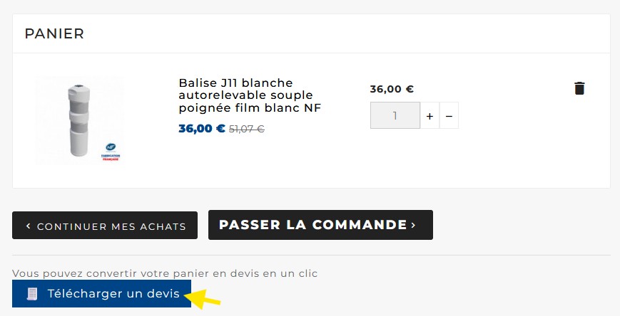 Demande de devis gratuits